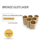 FZH Ball Bearing Cage Bronze Gleitlager Brass Aluminum Bushing Stock Size Available