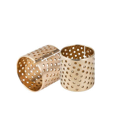 良い価格 グラファイトインサート付きCuAl10Fe5Ni5青銅ベアリングプレート、耐久性と潤滑性の向上 オンライン