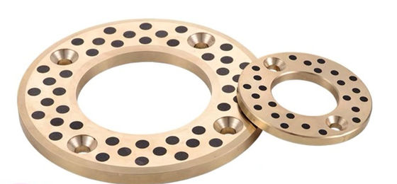 良い価格 JTW Oilless CuSn12のグラファイトは青銅色の押し出された洗濯機のメートル サイズを満たした オンライン