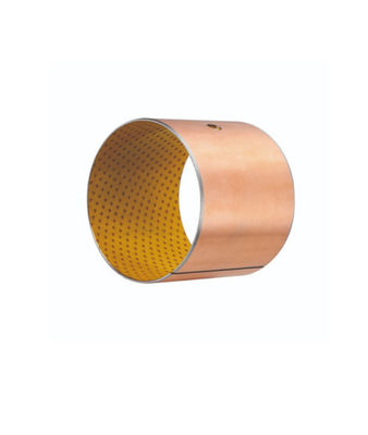 Triple Layer Sintered Bronze Bearing For Electric Chairs Office Equipment Metric Size